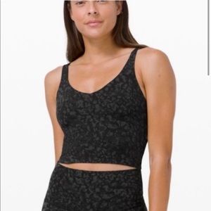NWT lululemon align tank Camo deep